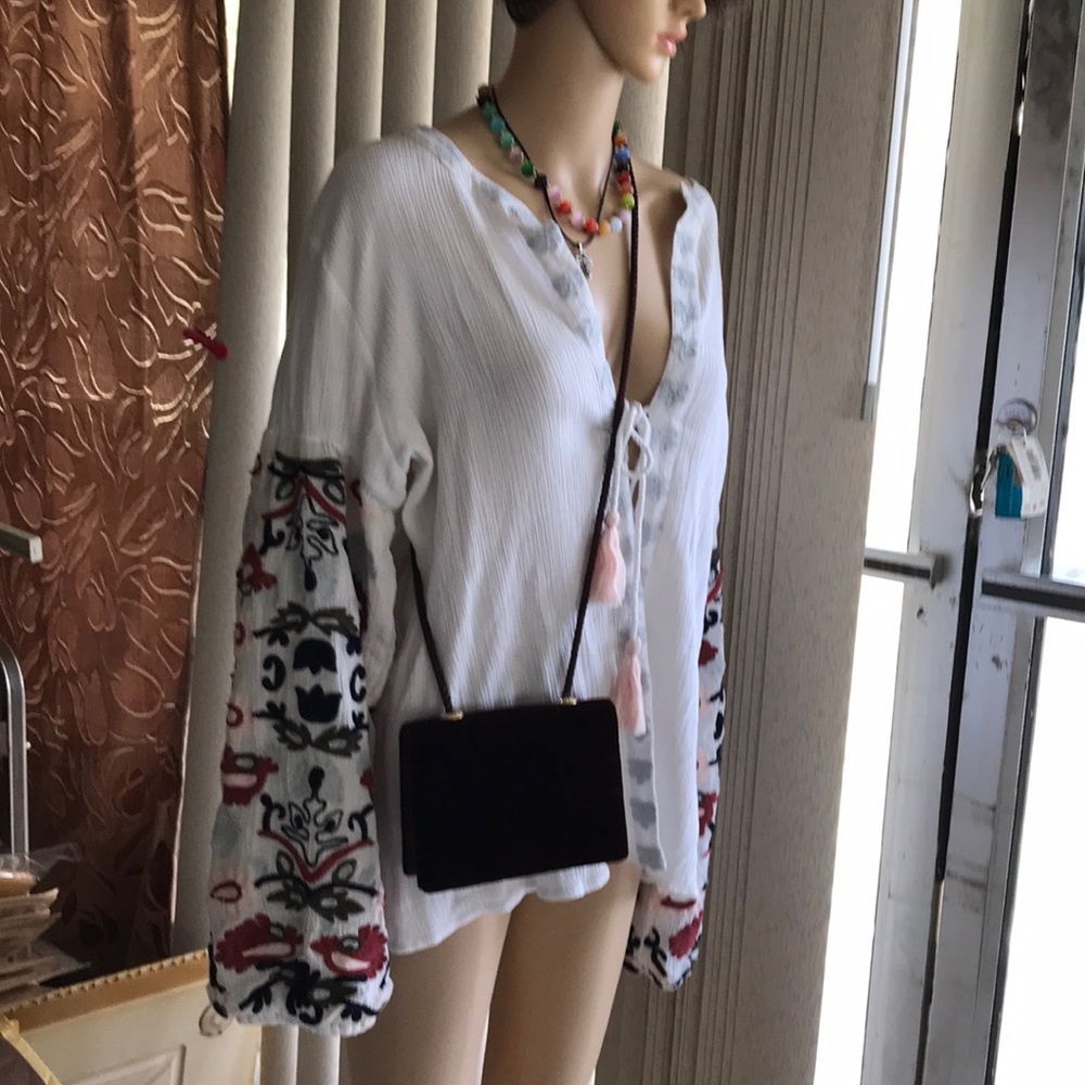Bechamel shoulder cross body purse